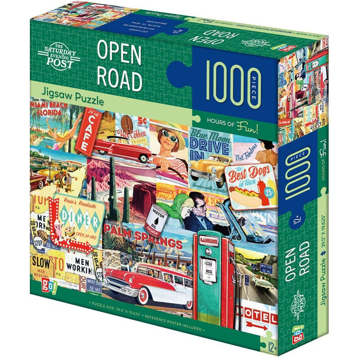 Go! Games The Open Road 1000-Piece Puzzle