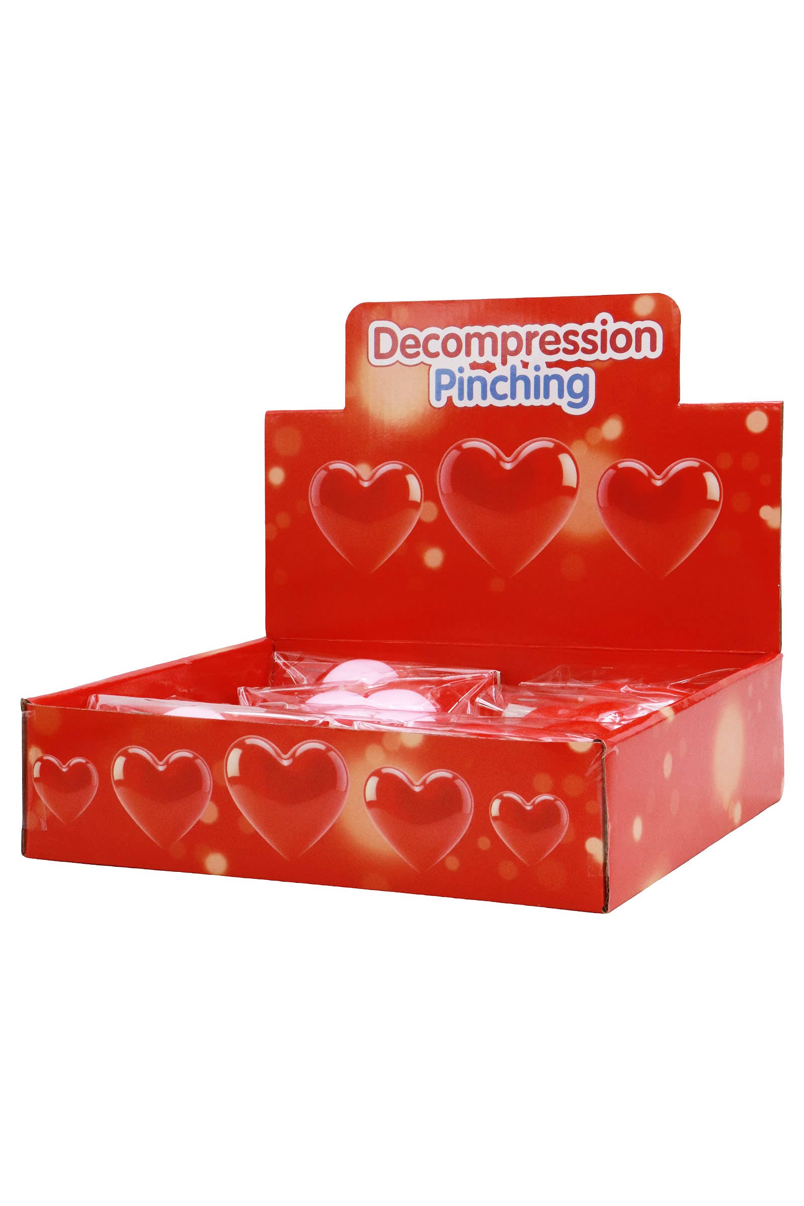 Romantic Love Heart Slime Filled Squishy Bag