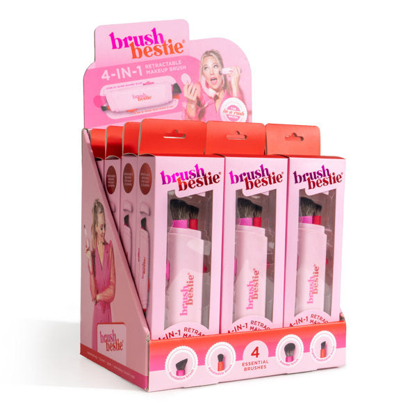 Brush Bestie 4-in-1 Retractable Makeup Brush
