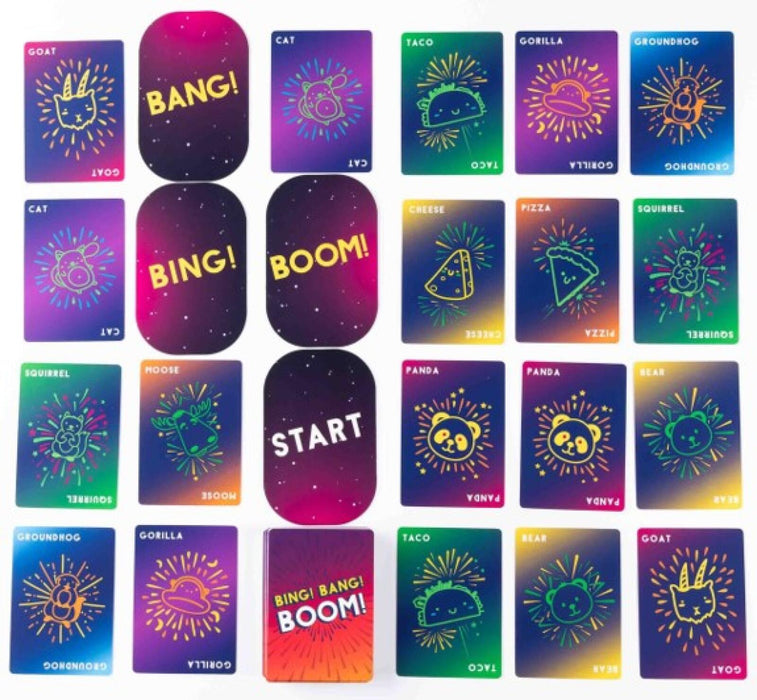 Blue Orange Games Bing Bang Boom Party Card Game
