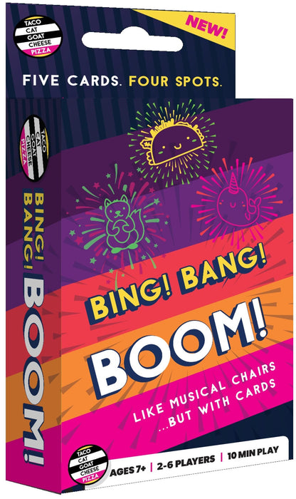 Blue Orange Games Bing Bang Boom Party Card Game