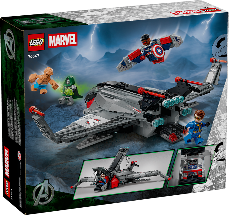 LEGO Marvel Avengers: Doomsday Quinjet 76347 Building Toy