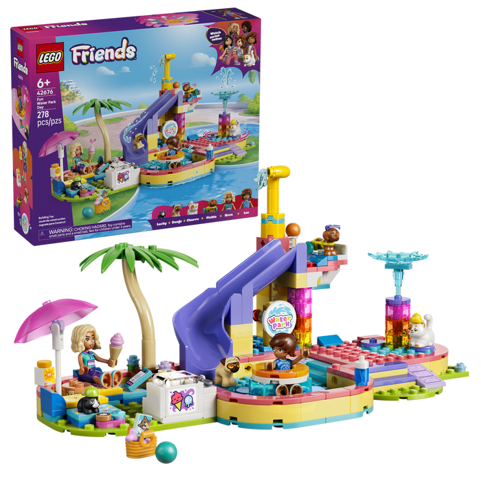 LEGO Friends Fun Water Park Day Building Set 42676