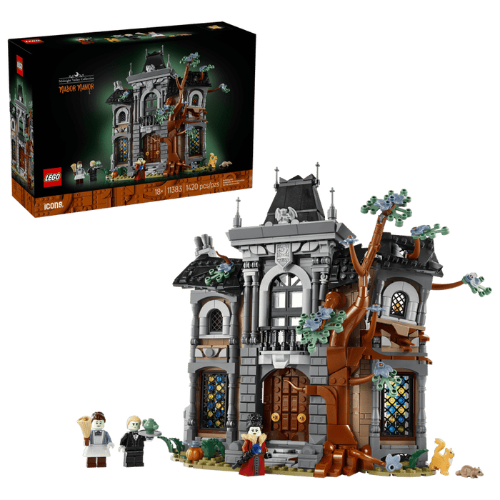 LEGO Icons Mayor Manor 11383 Haunted House Building Set