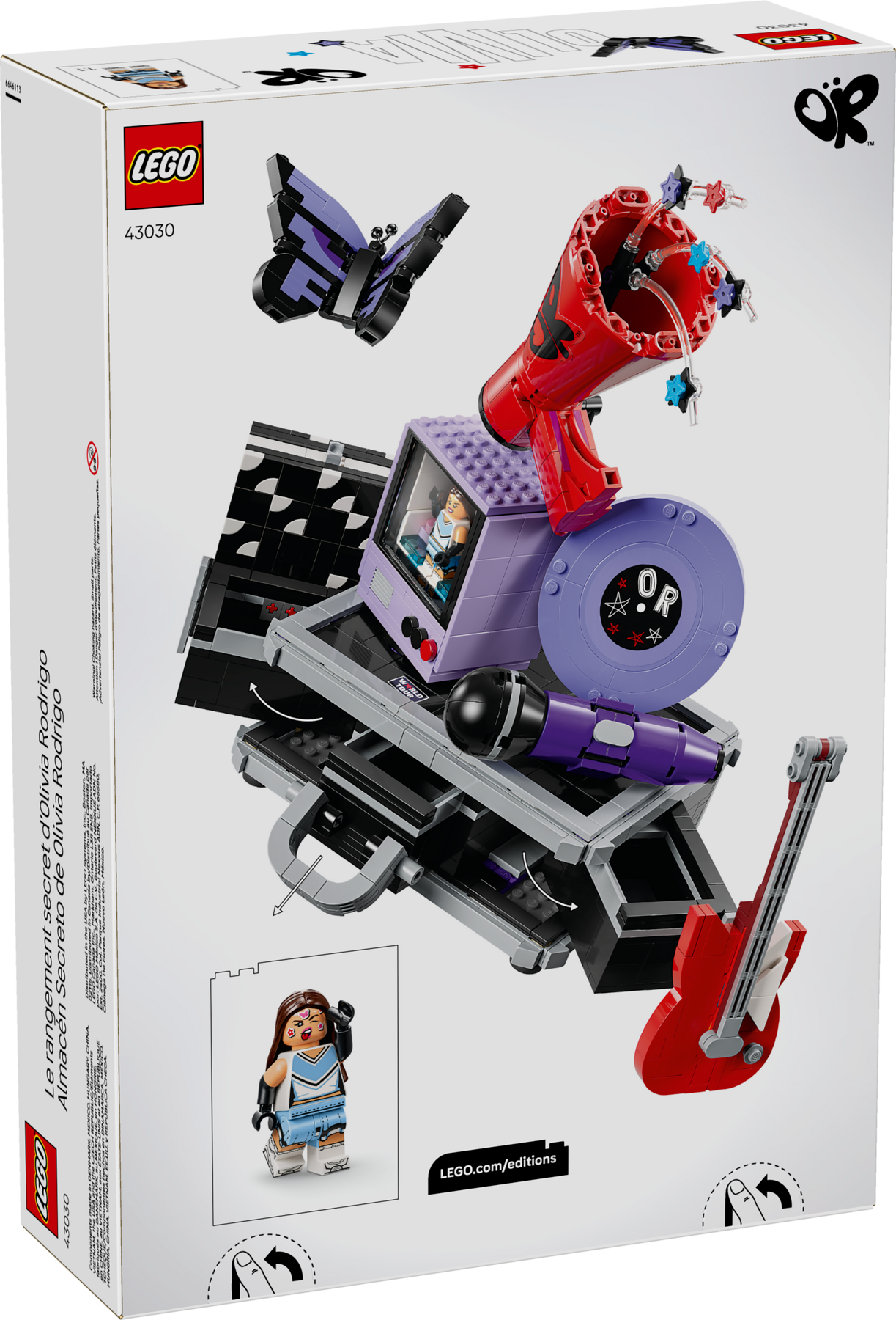 LEGO Olivia Rodrigo's Secret Storage Building Set 43030