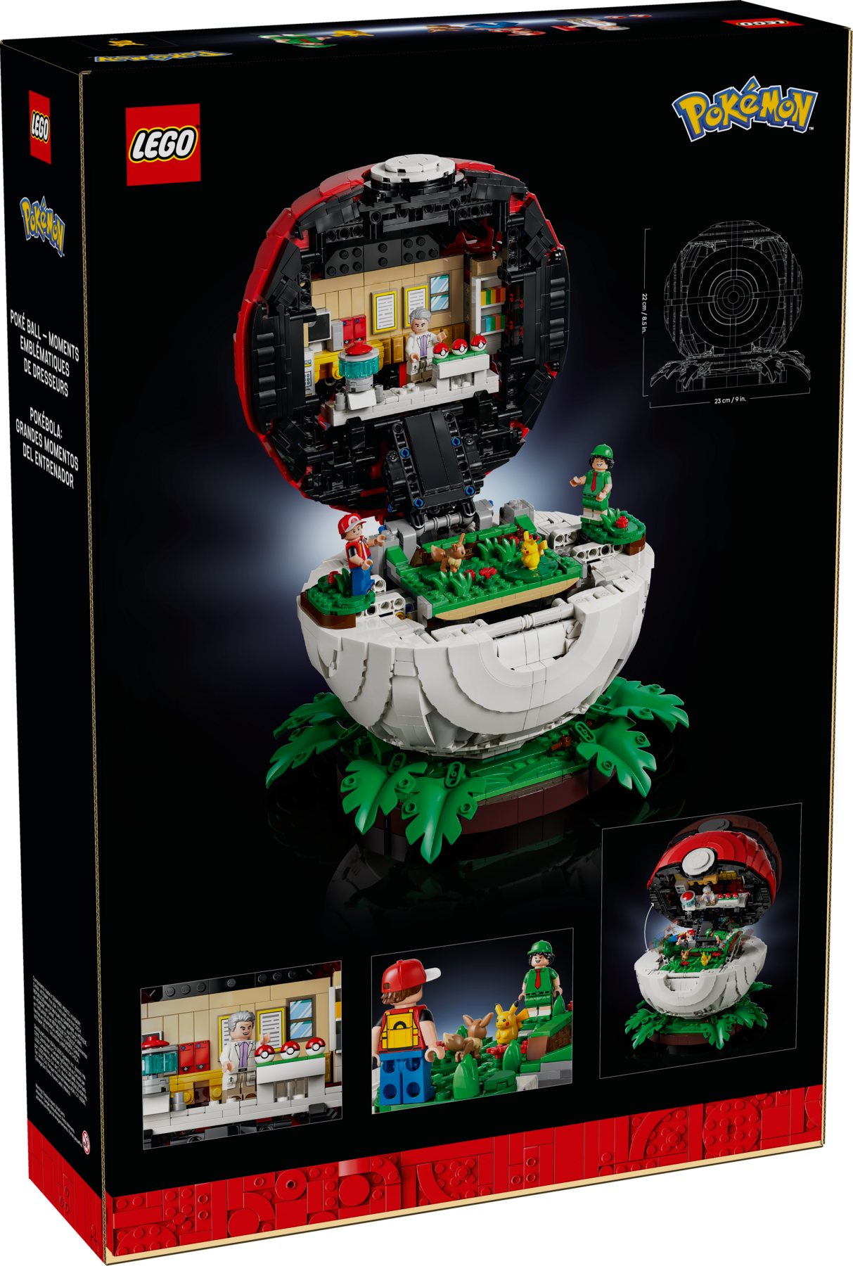 LEGO Pokémon Iconic Trainer Moments Poké Ball 72154 Building Toy