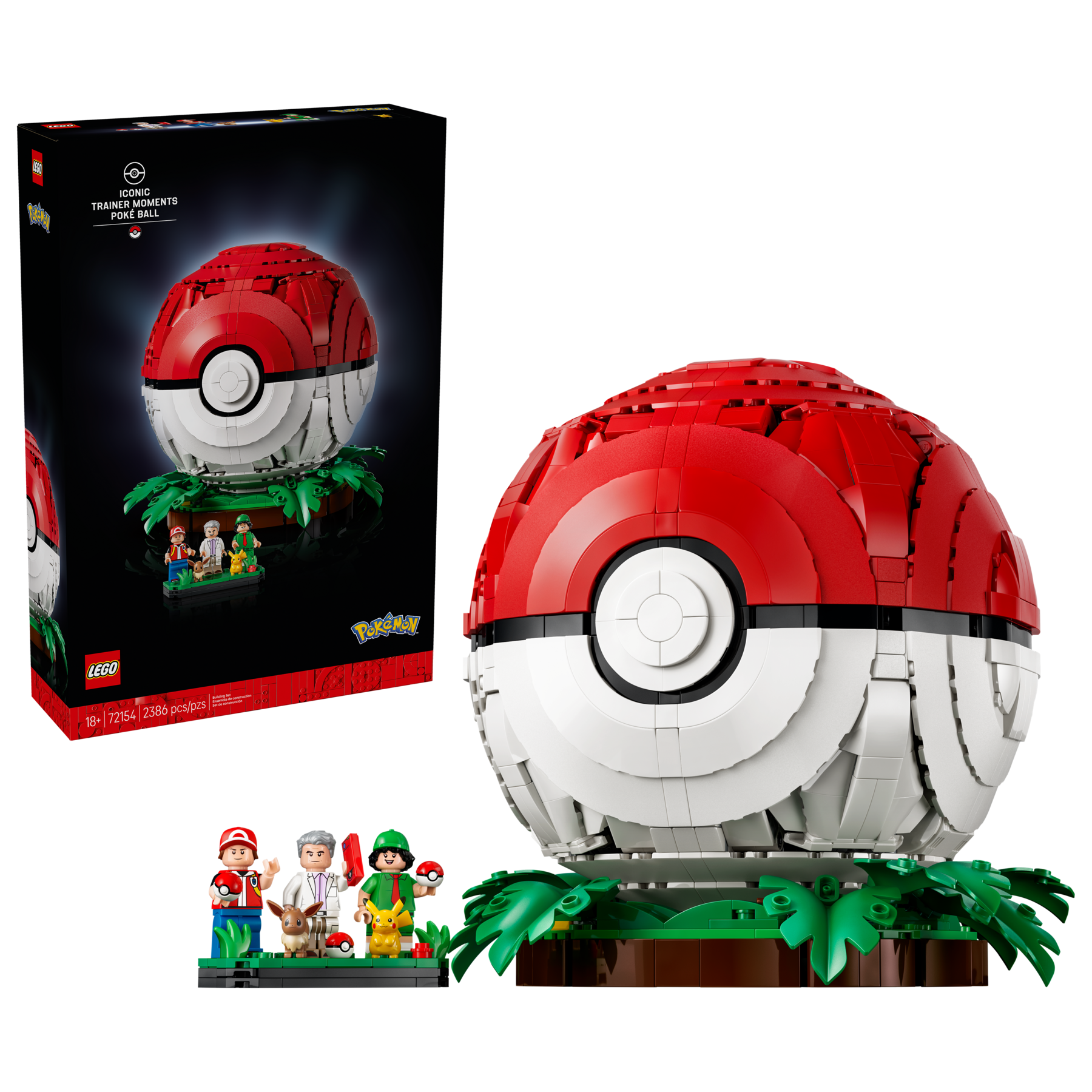 LEGO Pokémon Iconic Trainer Moments Poké Ball 72154 Building Toy