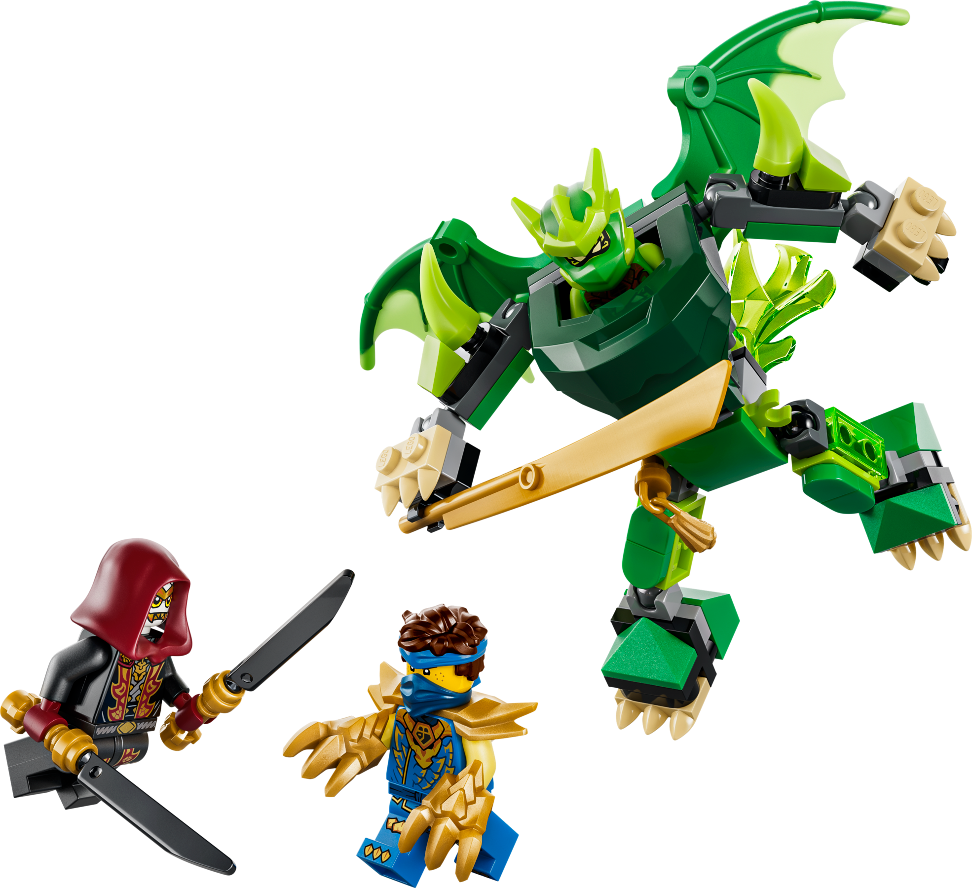 LEGO NINJAGO Lloyd's Dragon Mech Battle Pack 71862 Building Toy Set