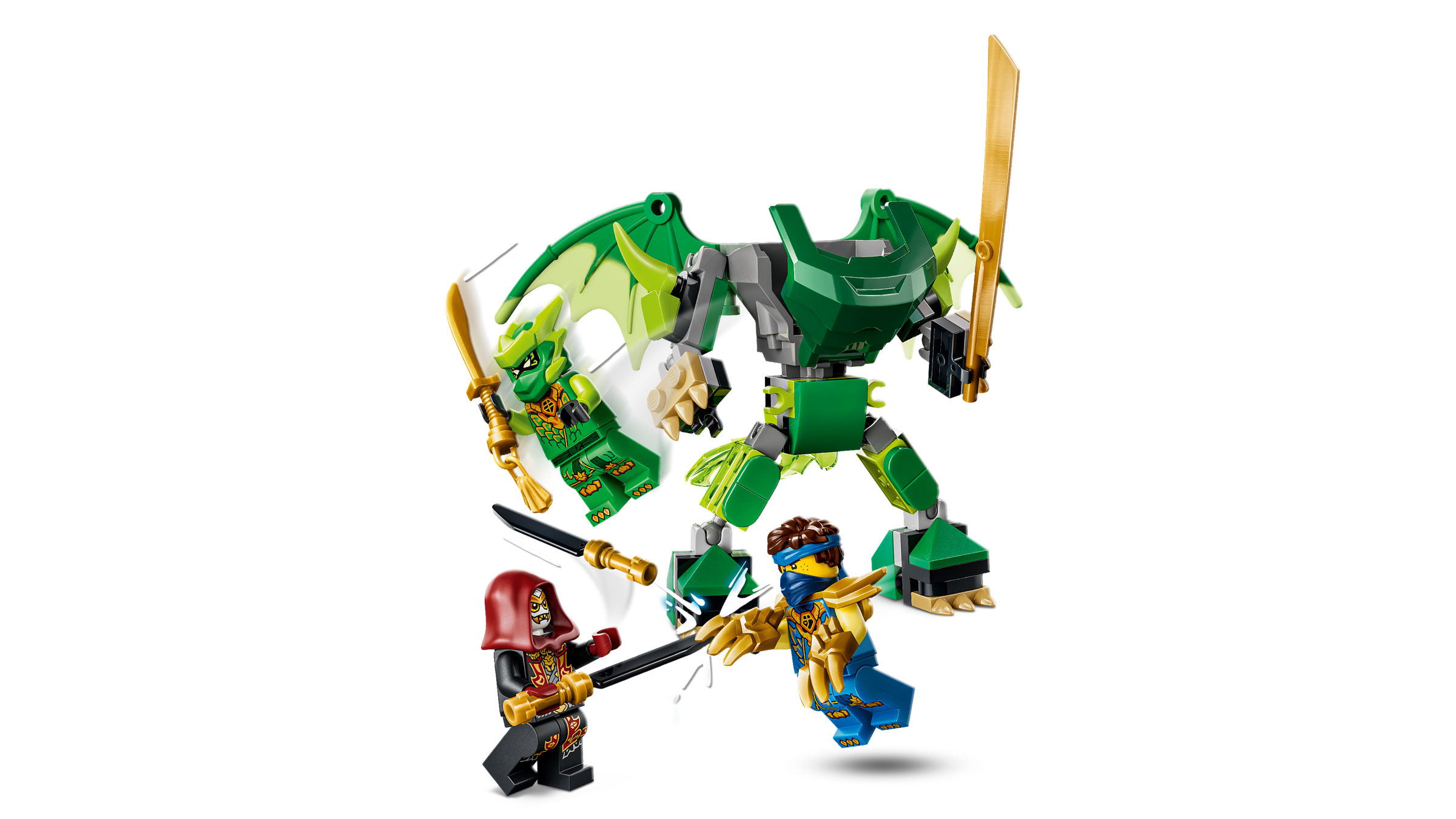 LEGO NINJAGO Lloyd's Dragon Mech Battle Pack 71862 Building Toy Set