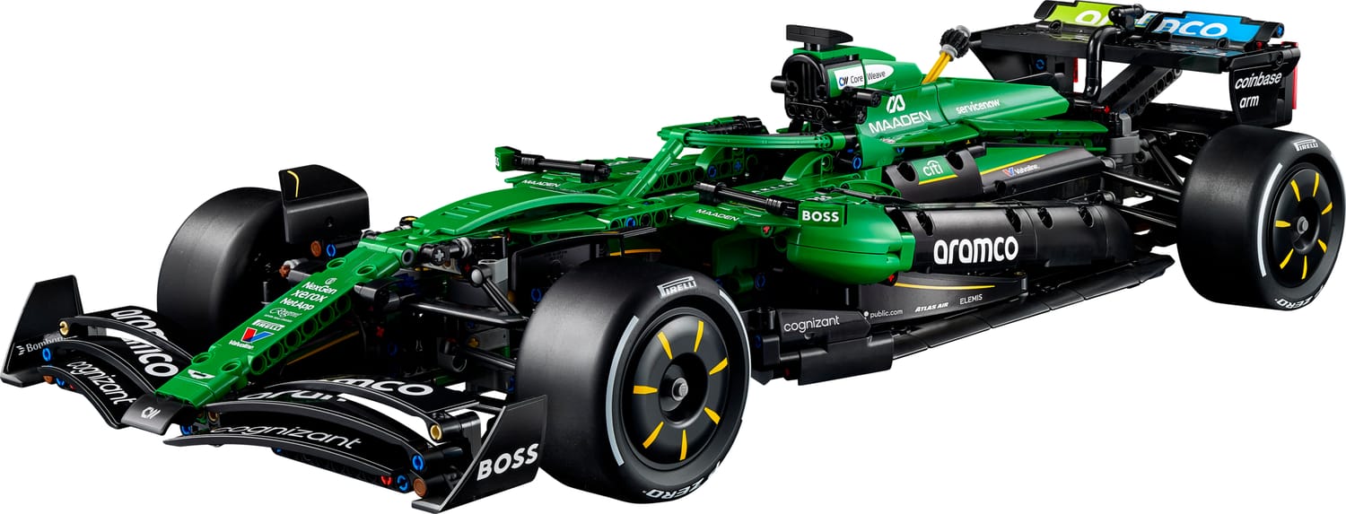 Aston Martin Aramco AMR25 F1 Car LEGO Technic 42240