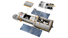 LEGO Icons Hubble Space Telescope Building Kit 1252 Pieces