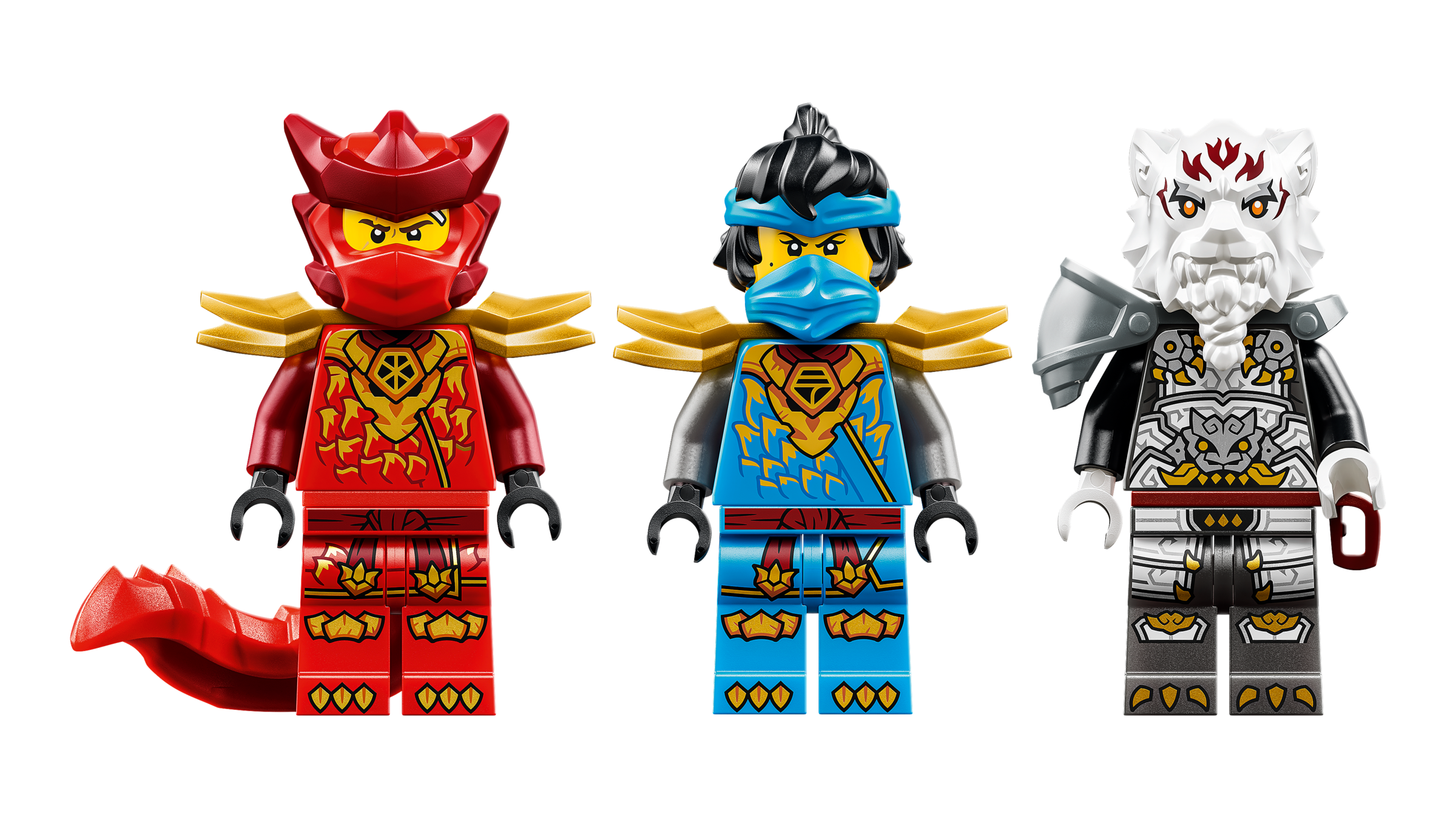 LEGO NINJAGO Zilvar and Grimtak the Dragon Beast 71863 Building Toy Set