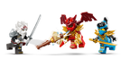LEGO NINJAGO Zilvar and Grimtak the Dragon Beast 71863 Building Toy Set