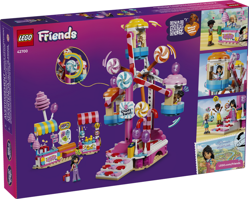 LEGO Friends Candy & Cupcake Ferris Wheel Building Set 42700