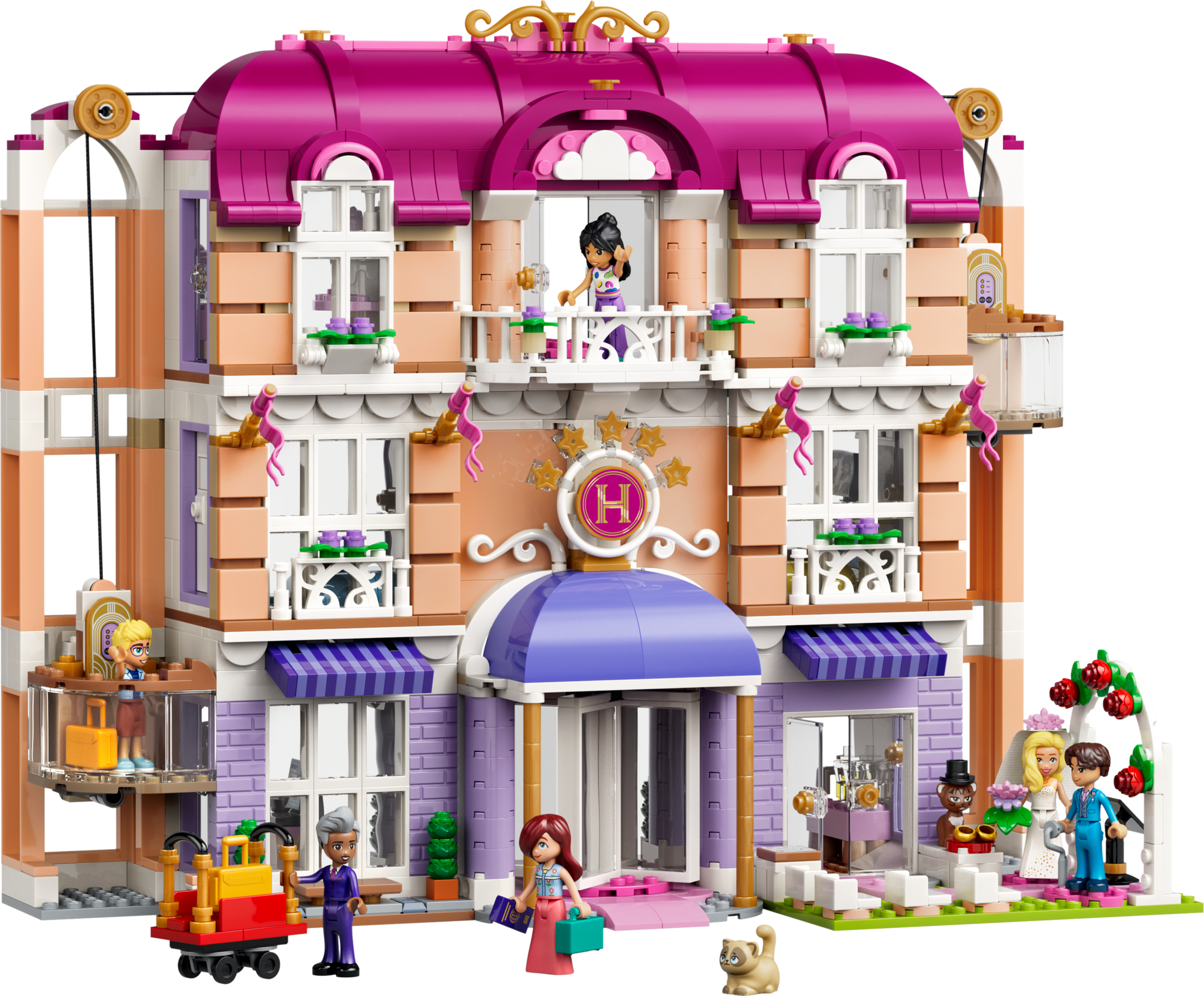 LEGO Friends Heartlake City Grand Hotel 42704 Building Set