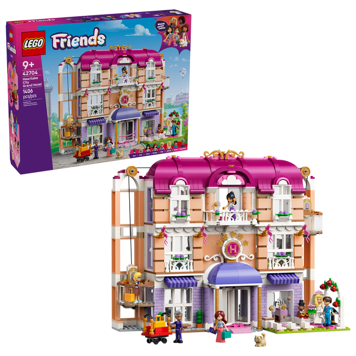 LEGO Friends Heartlake City Grand Hotel 42704 Building Set