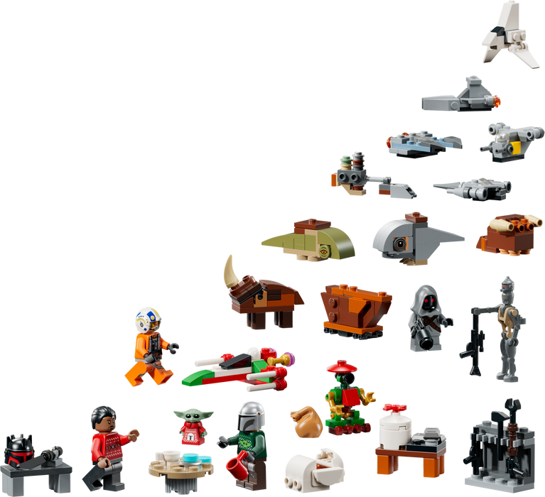 LEGO Star Wars Advent Calendar 2026 75456 Holiday Building Toy Set