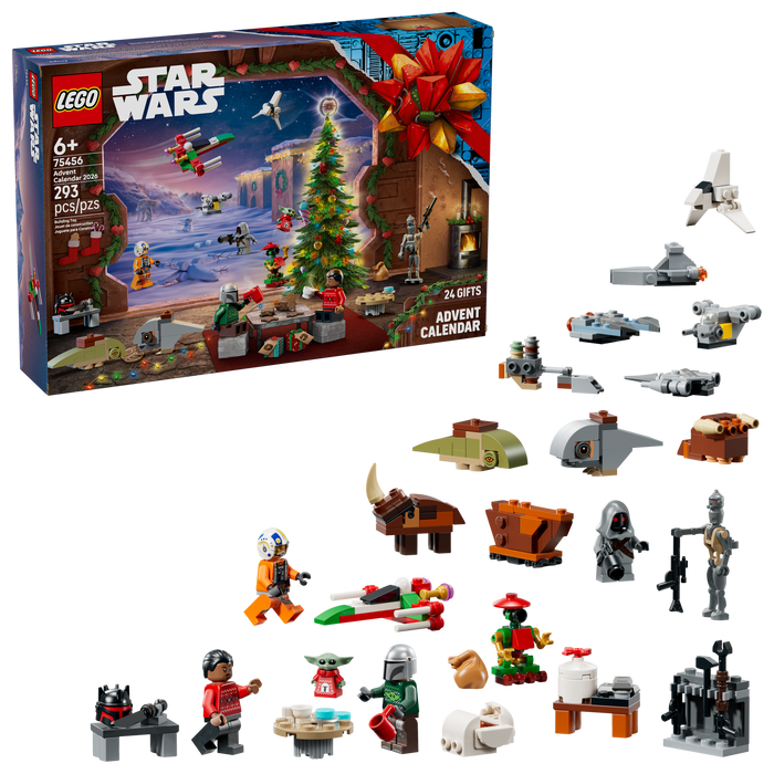 LEGO Star Wars Advent Calendar 2026 75456 Holiday Building Toy Set