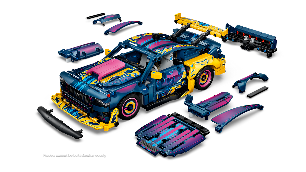 LEGO Technic Custom Garage Ford Mustang GT Car 42236
