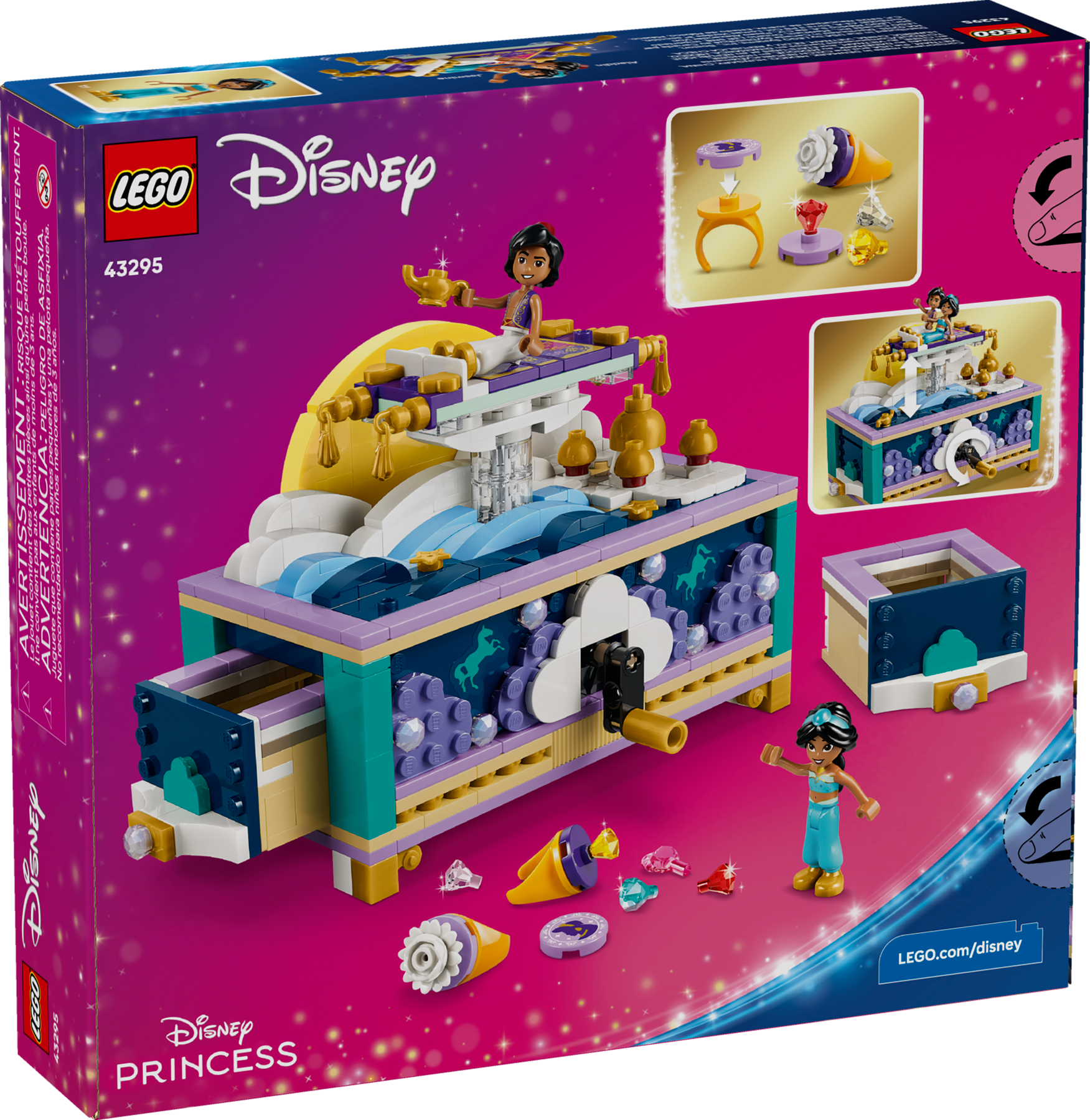 LEGO Disney Jasmine's Jewelry Box 43295 Building Set