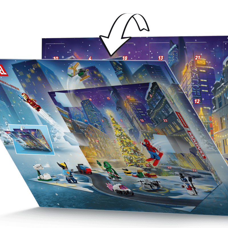 LEGO Marvel Advent Calendar 2026 76340 Holiday Building Toy Set
