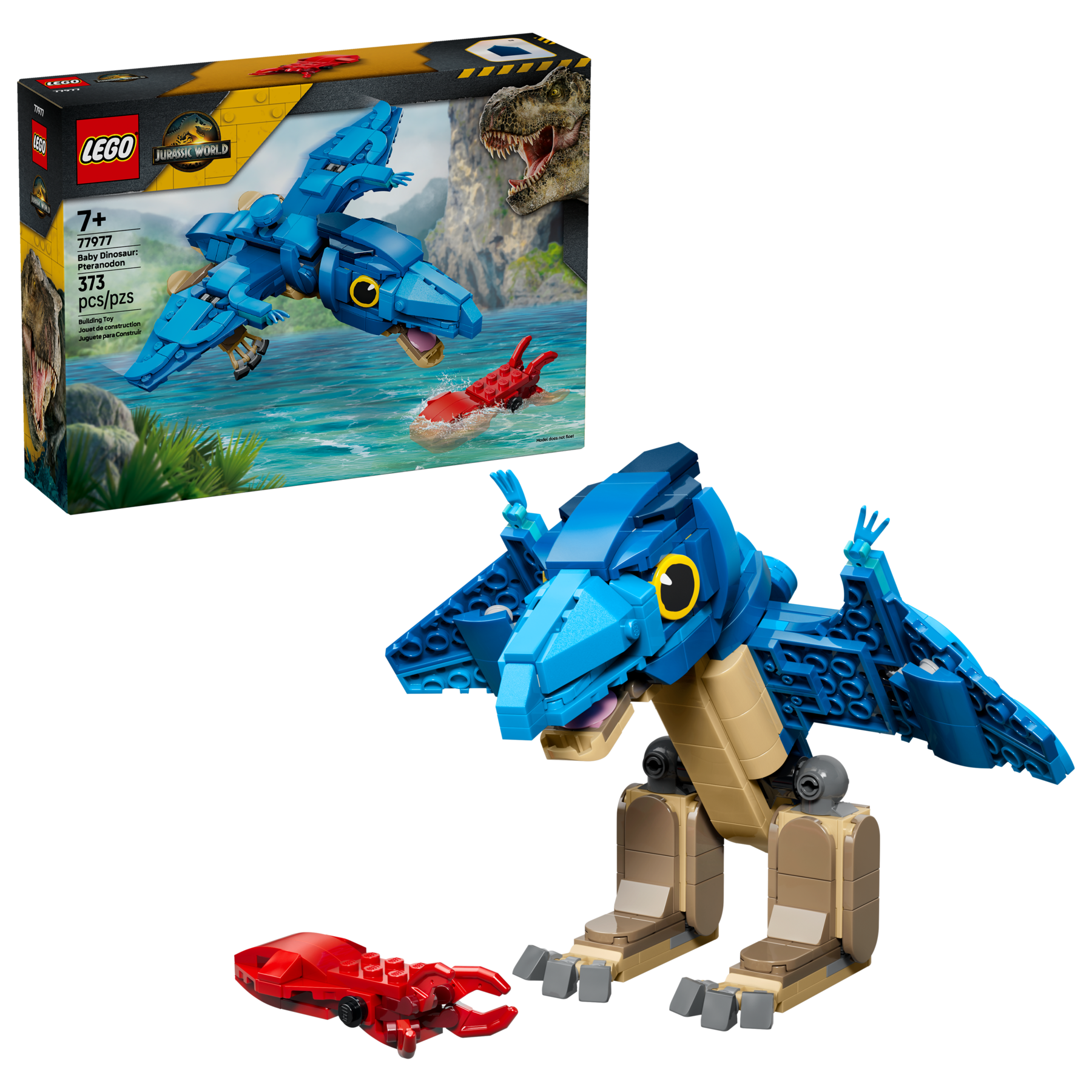 LEGO Jurassic World Baby Dinosaur: Pteranodon 77977 Building Toy Set