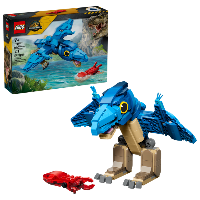 LEGO Jurassic World Baby Dinosaur: Pteranodon 77977 Building Toy Set