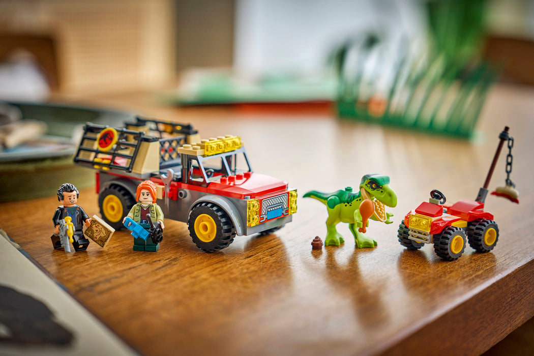 LEGO Jurassic World Young T. rex Transport Truck 77978 Building Toy Set