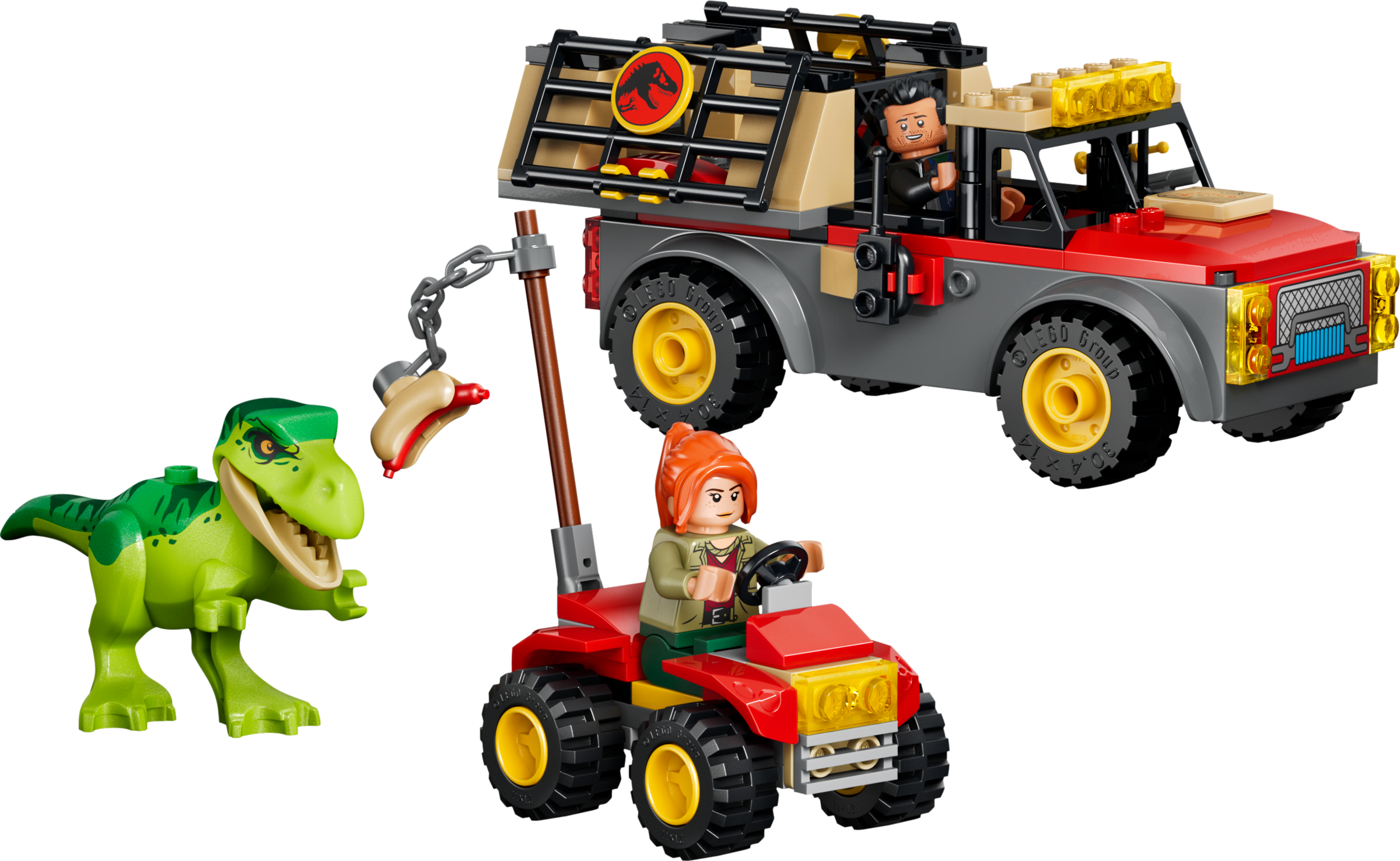 LEGO Jurassic World Young T. rex Transport Truck 77978 Building Toy Set