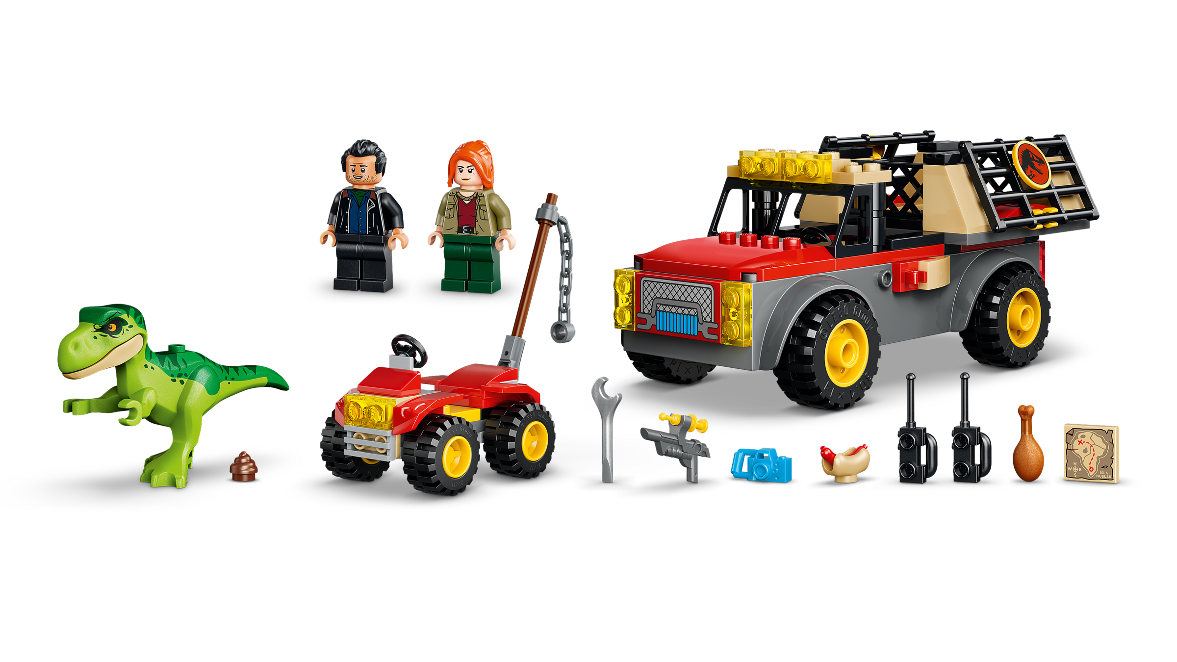 LEGO Jurassic World Young T. rex Transport Truck 77978 Building Toy Set