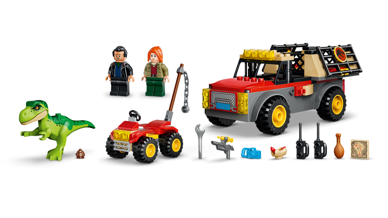 LEGO Jurassic World Young T. rex Transport Truck 77978 Building Toy Set