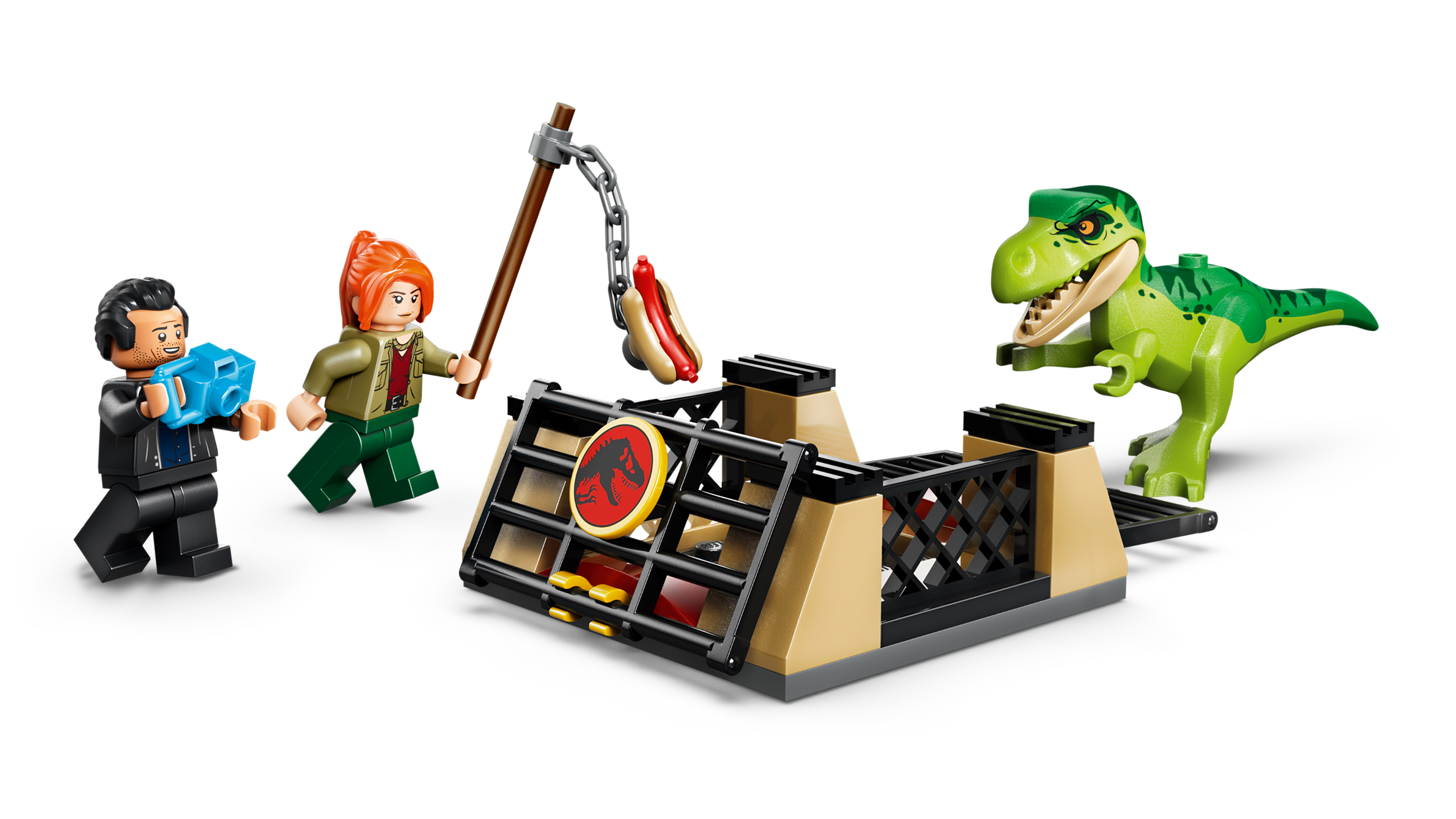 LEGO Jurassic World Young T. rex Transport Truck 77978 Building Toy Set