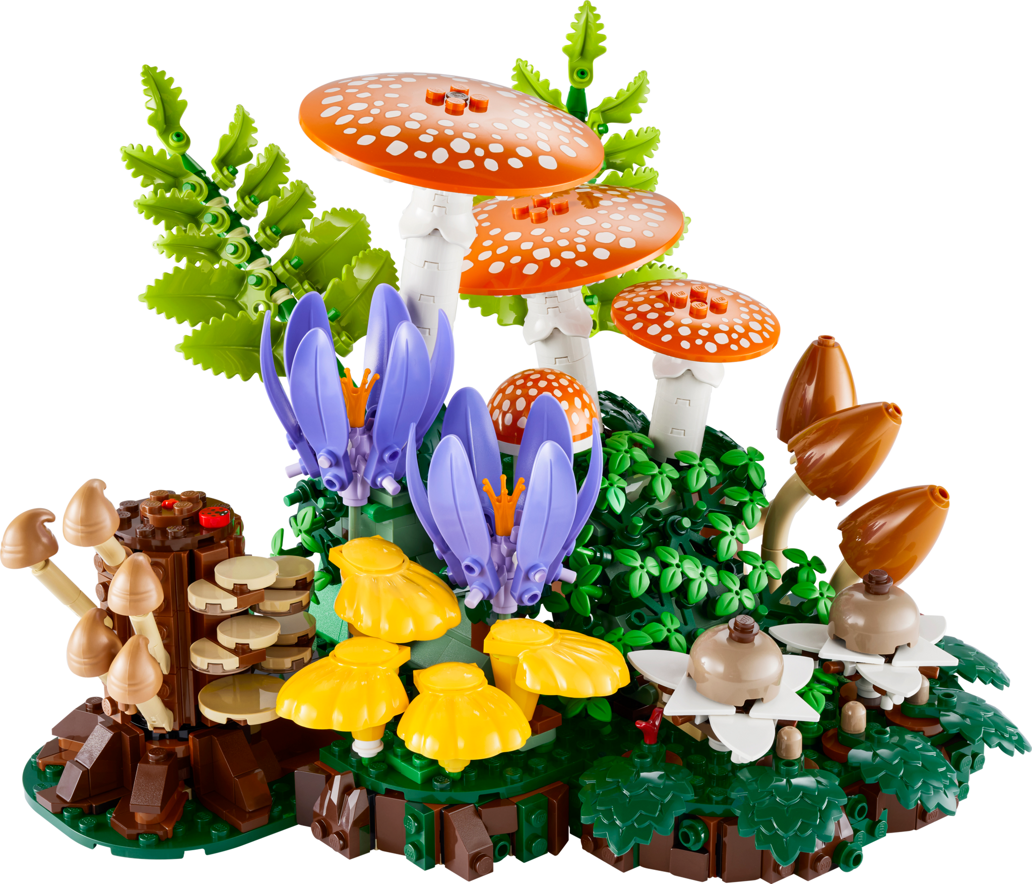 LEGO Woodland Mushrooms Building Kit 806 Pieces