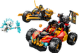 LEGO NINJAGO Kai and Cole's Combiner Vehicles Building Set 71864