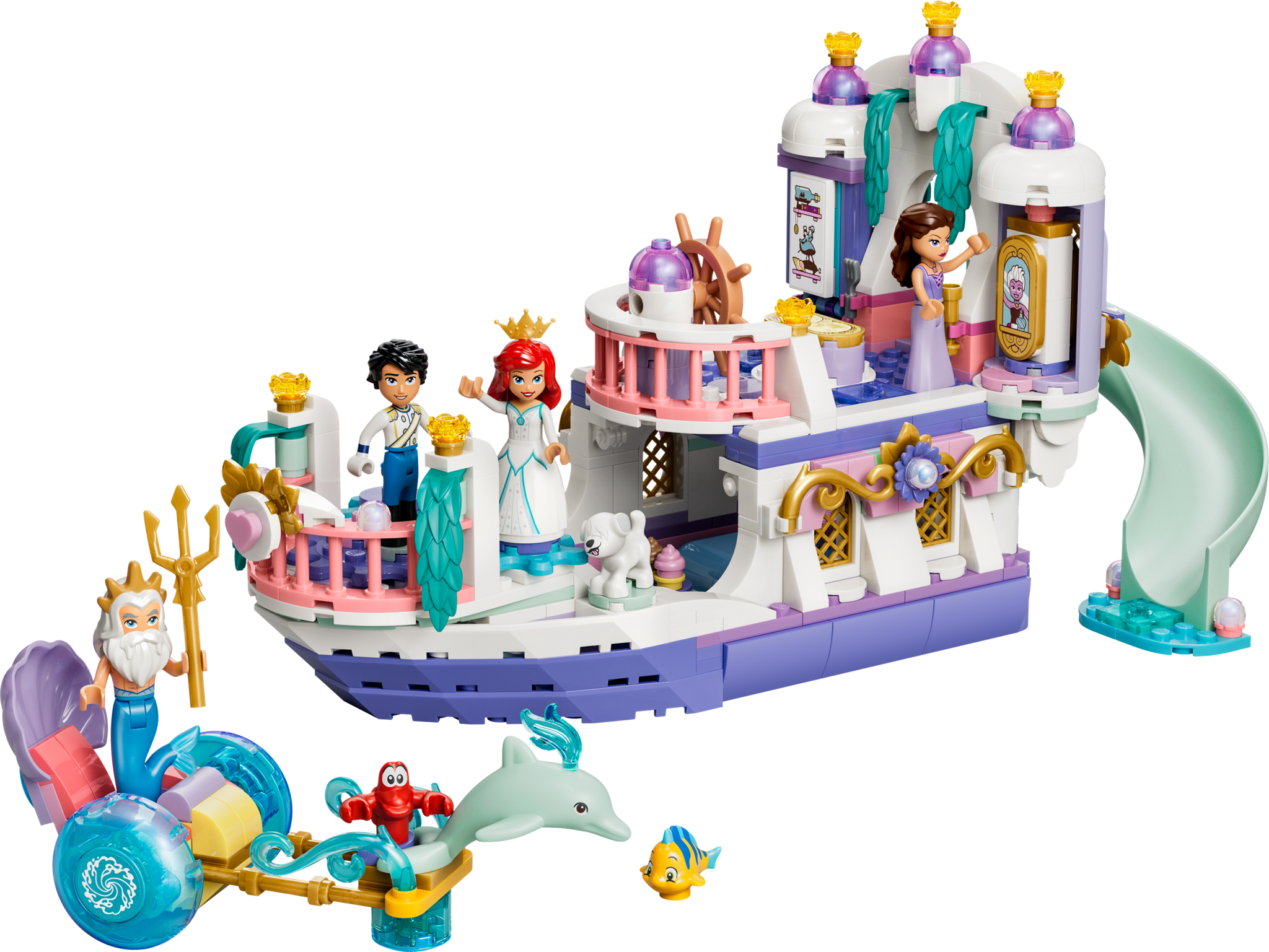 LEGO Disney Ariel's Royal Wedding Boat Building Set 43299