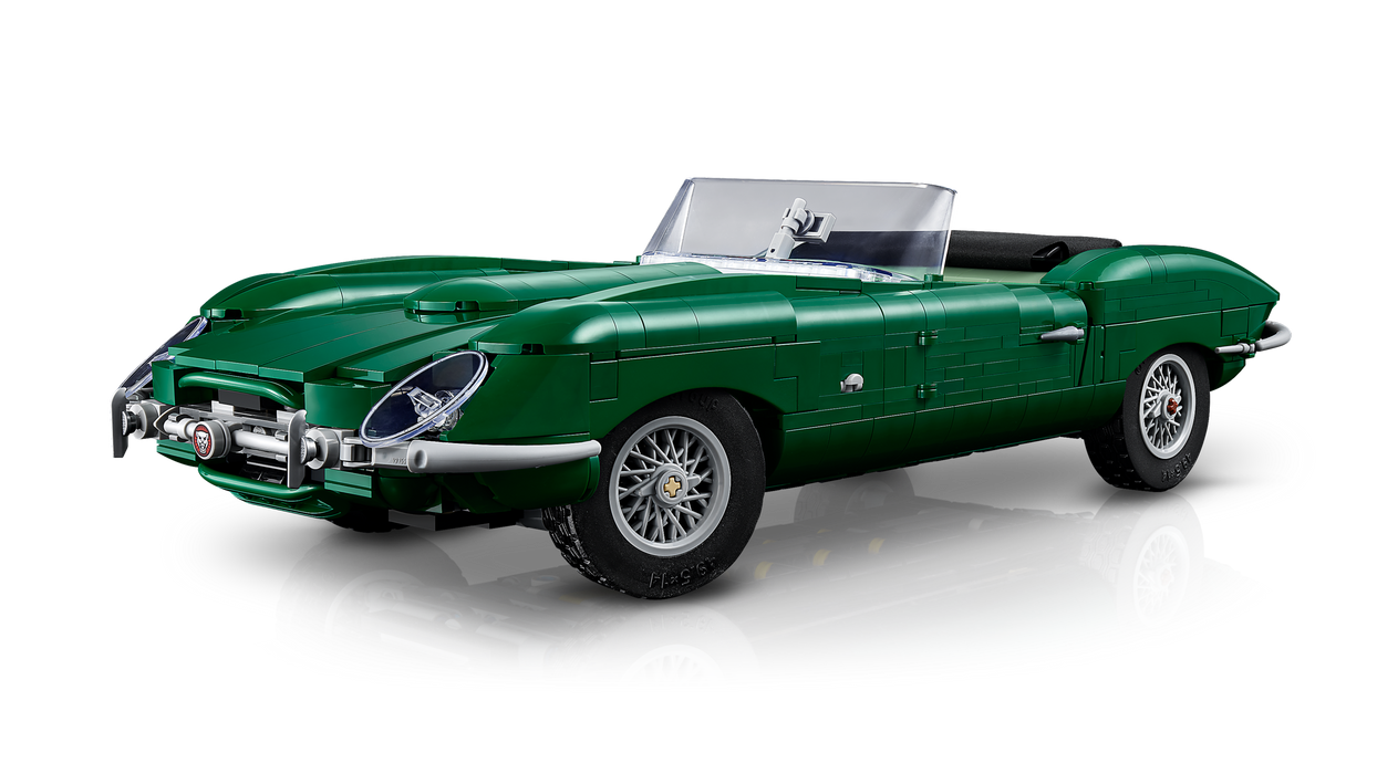 LEGO Icons Jaguar E-Type Model Car Building Kit 1673 Pieces