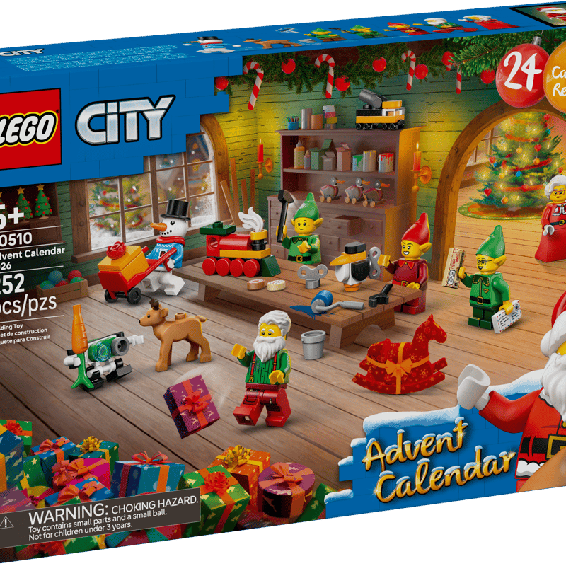 LEGO City Advent Calendar 2026 60510 Holiday Building Toy Set