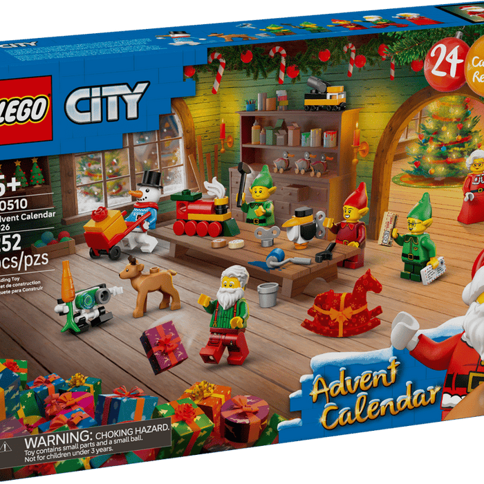 LEGO City Advent Calendar 2026 60510 Holiday Building Toy Set
