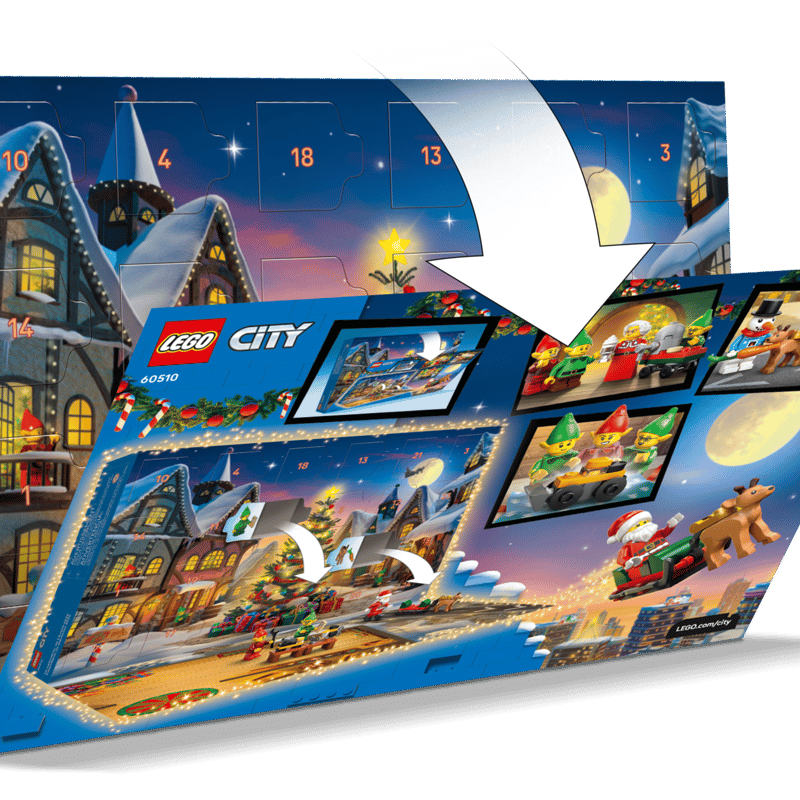 LEGO City Advent Calendar 2026 60510 Holiday Building Toy Set