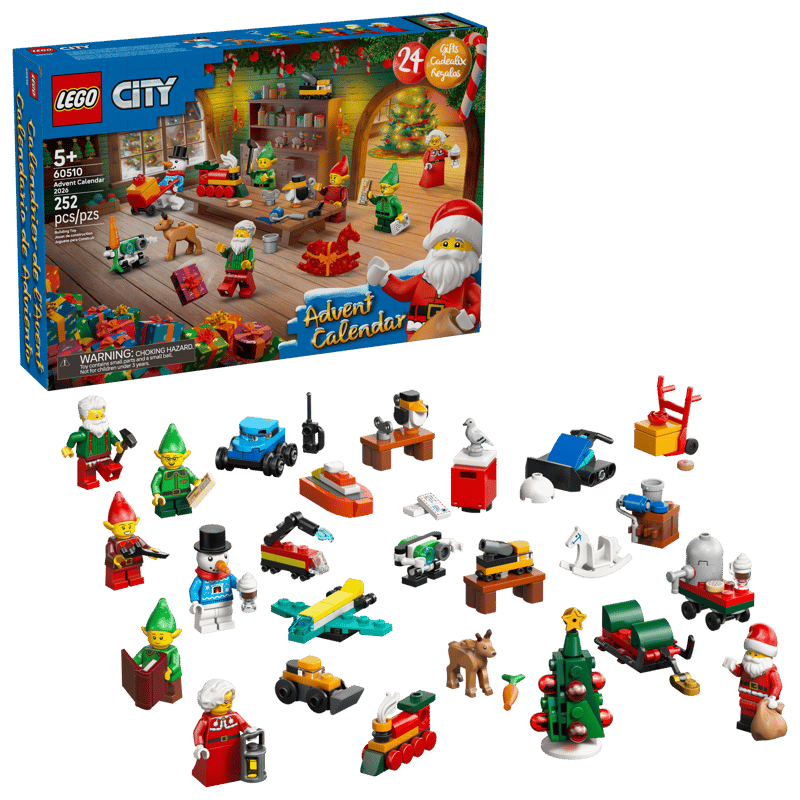 LEGO City Advent Calendar 2026 60510 Holiday Building Toy Set