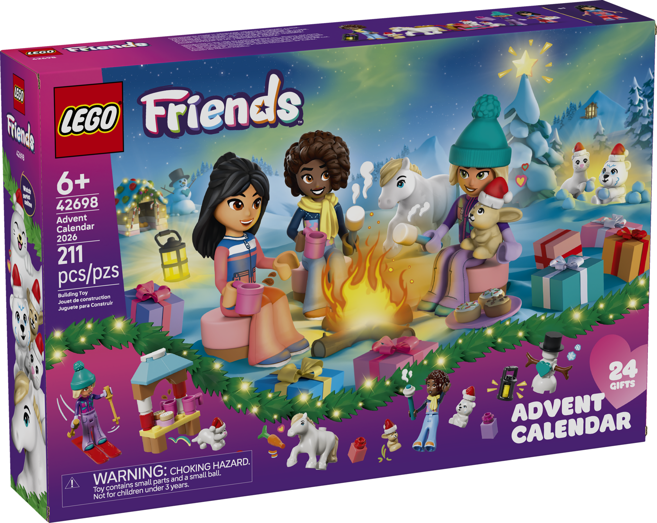 LEGO Friends Advent Calendar 2026 42698 Holiday Building Toy Set