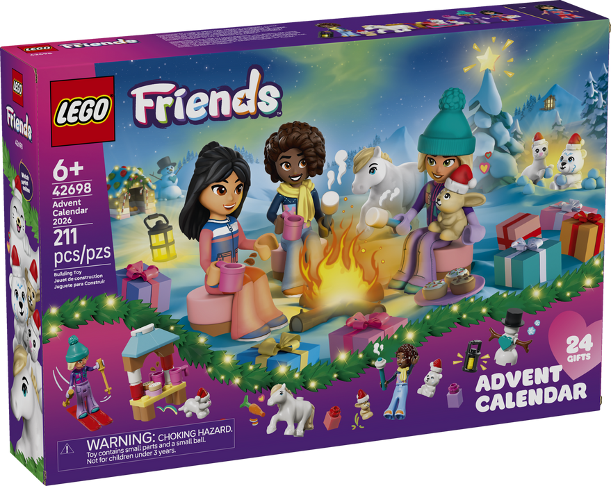 LEGO Friends Advent Calendar 2026 42698 Holiday Building Toy Set