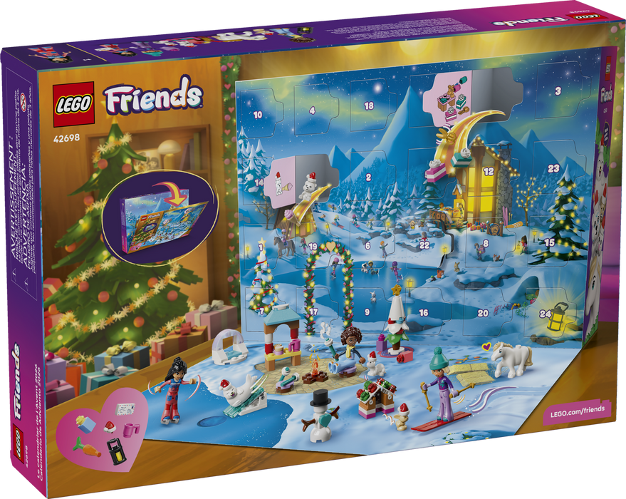 LEGO Friends Advent Calendar 2026 42698 Holiday Building Toy Set