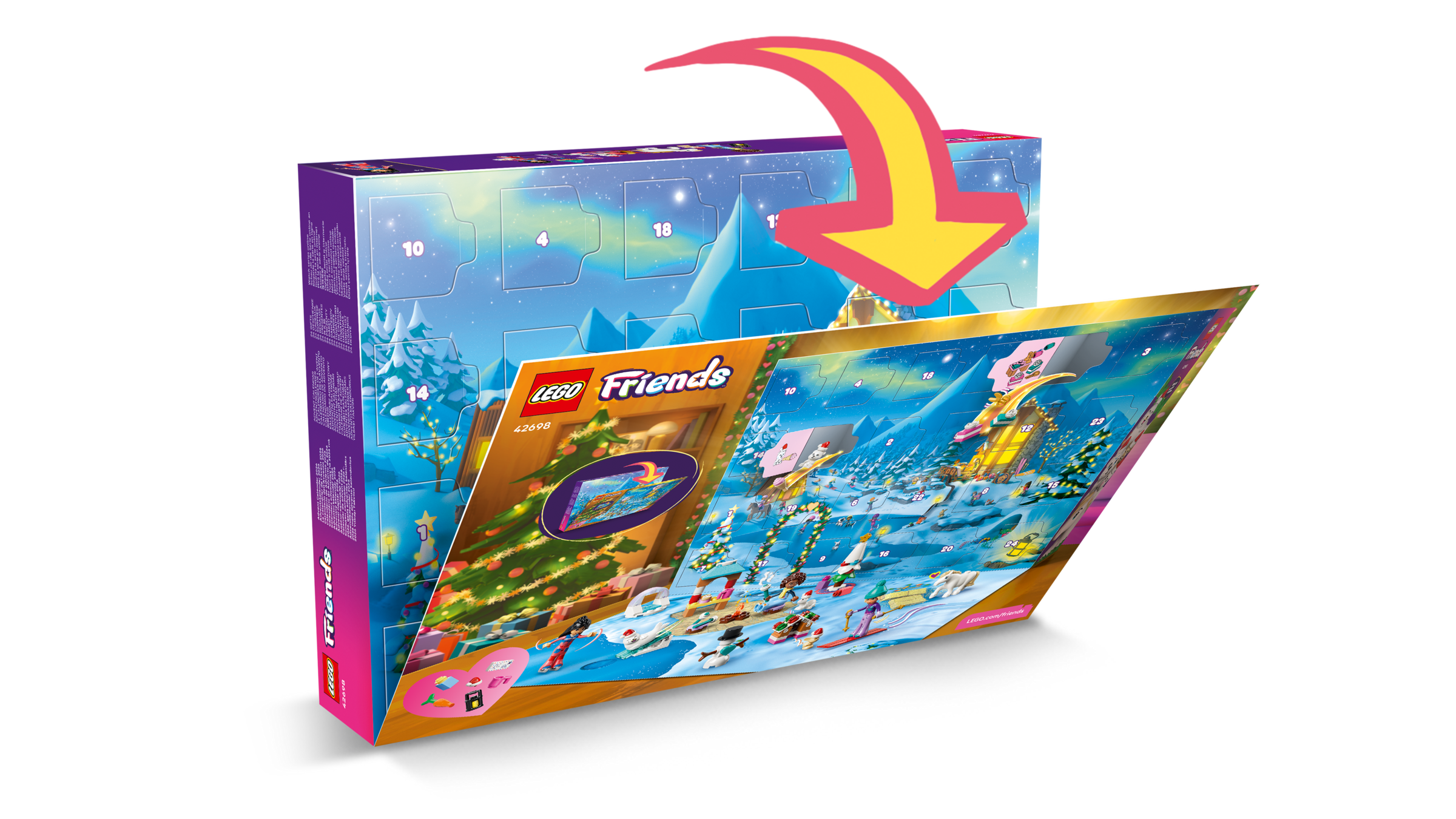LEGO Friends Advent Calendar 2026 42698 Holiday Building Toy Set