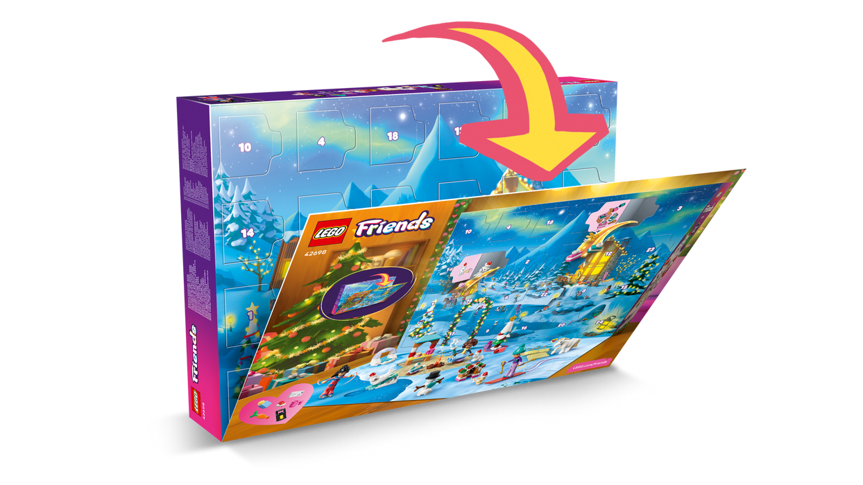 LEGO Friends Advent Calendar 2026 42698 Holiday Building Toy Set