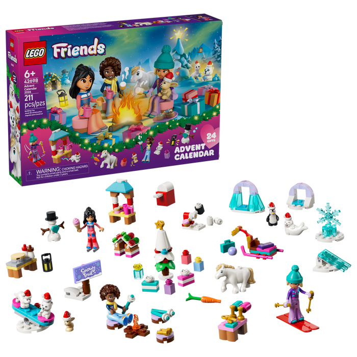LEGO Friends Advent Calendar 2026 42698 Holiday Building Toy Set