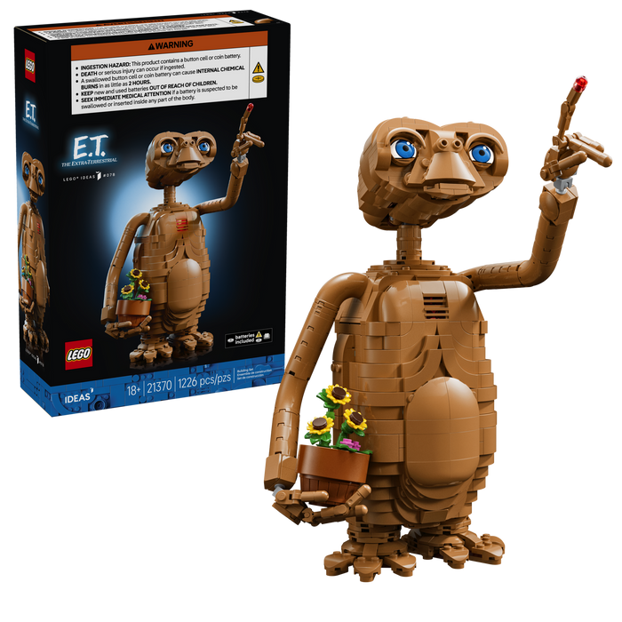 LEGO Ideas E.T. the Extra-Terrestrial Building Set 1226 Pieces