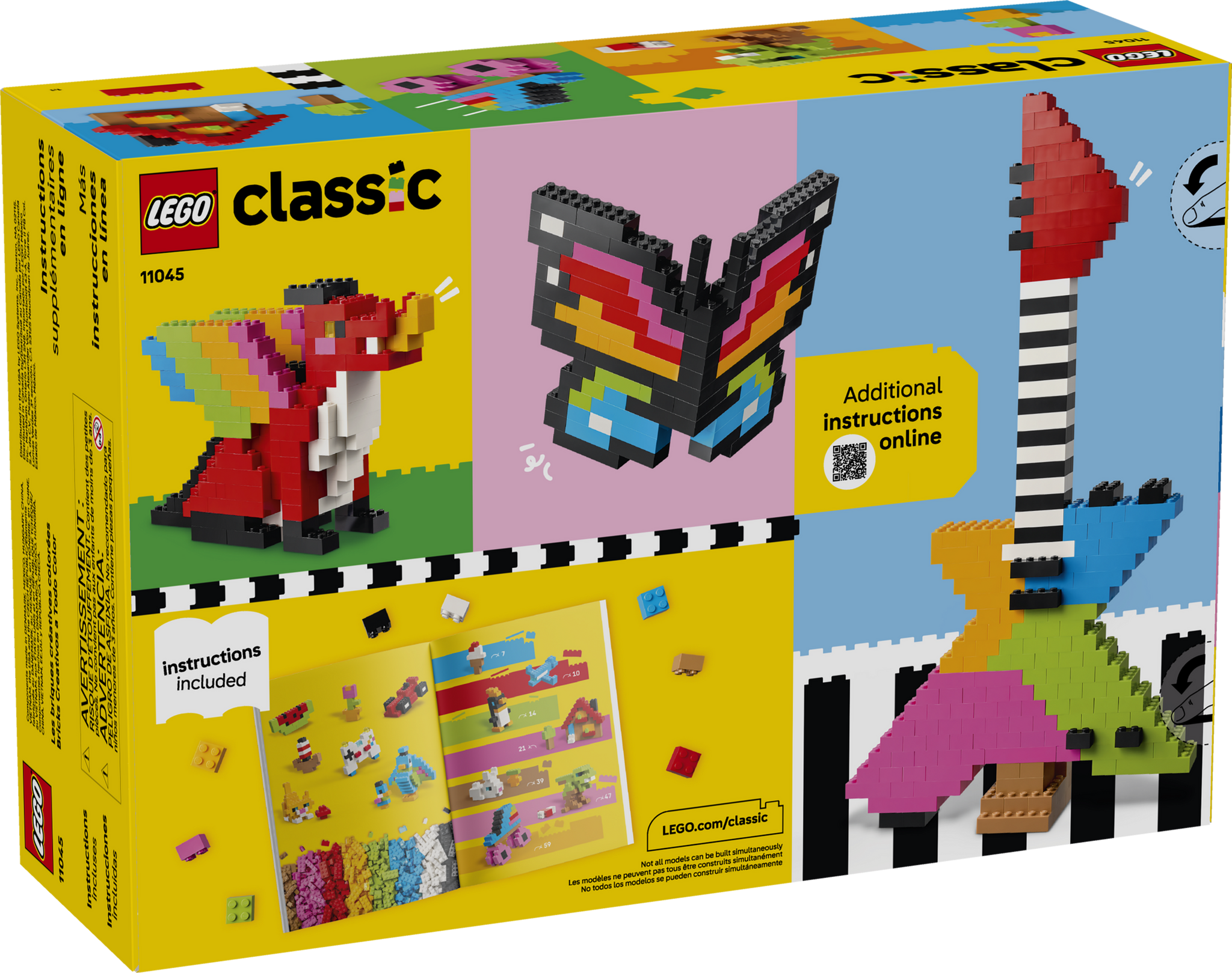 LEGO Classic Creative Colorful Bricks 11045 Building Set