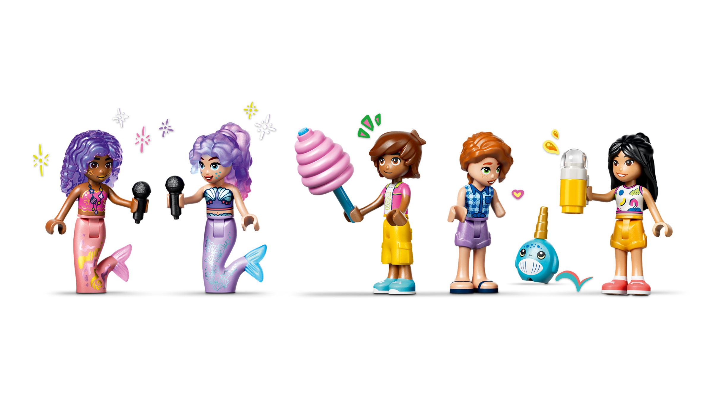 LEGO Friends Mermaid Roller Coaster Ride Building Set 42703