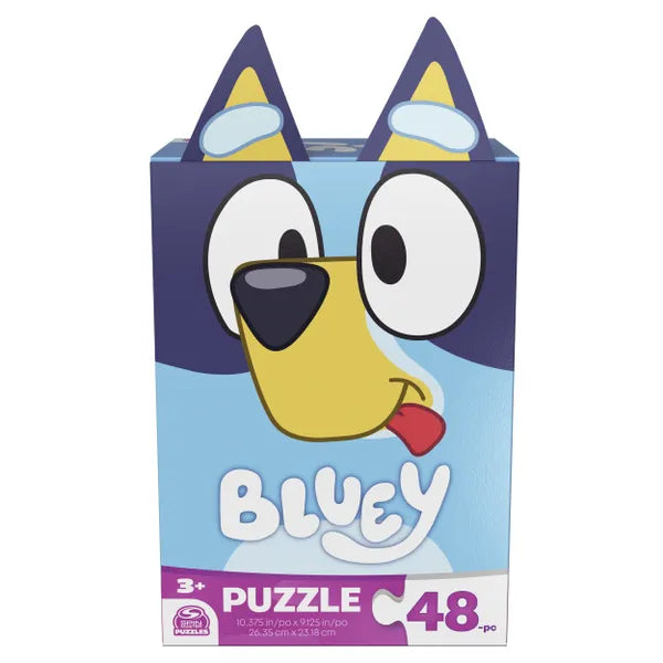 Puzzle 48 Piece Bluey or Spongebob